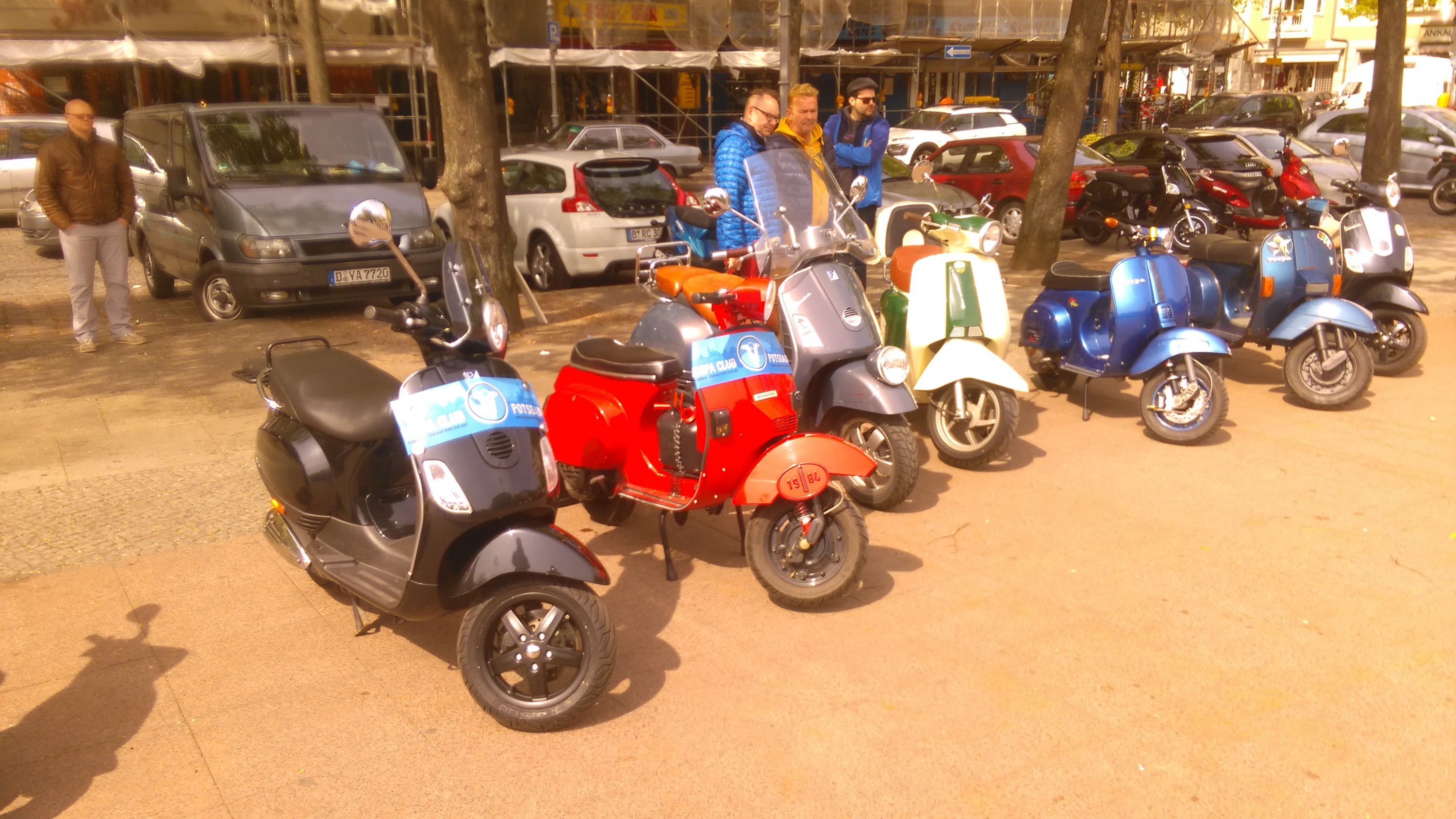 1. mai Vespa Treffen in Berlin