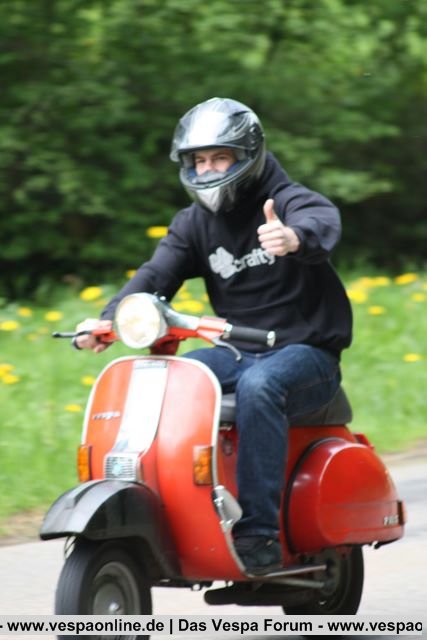 Vespa Ausfahrt black forest weekender