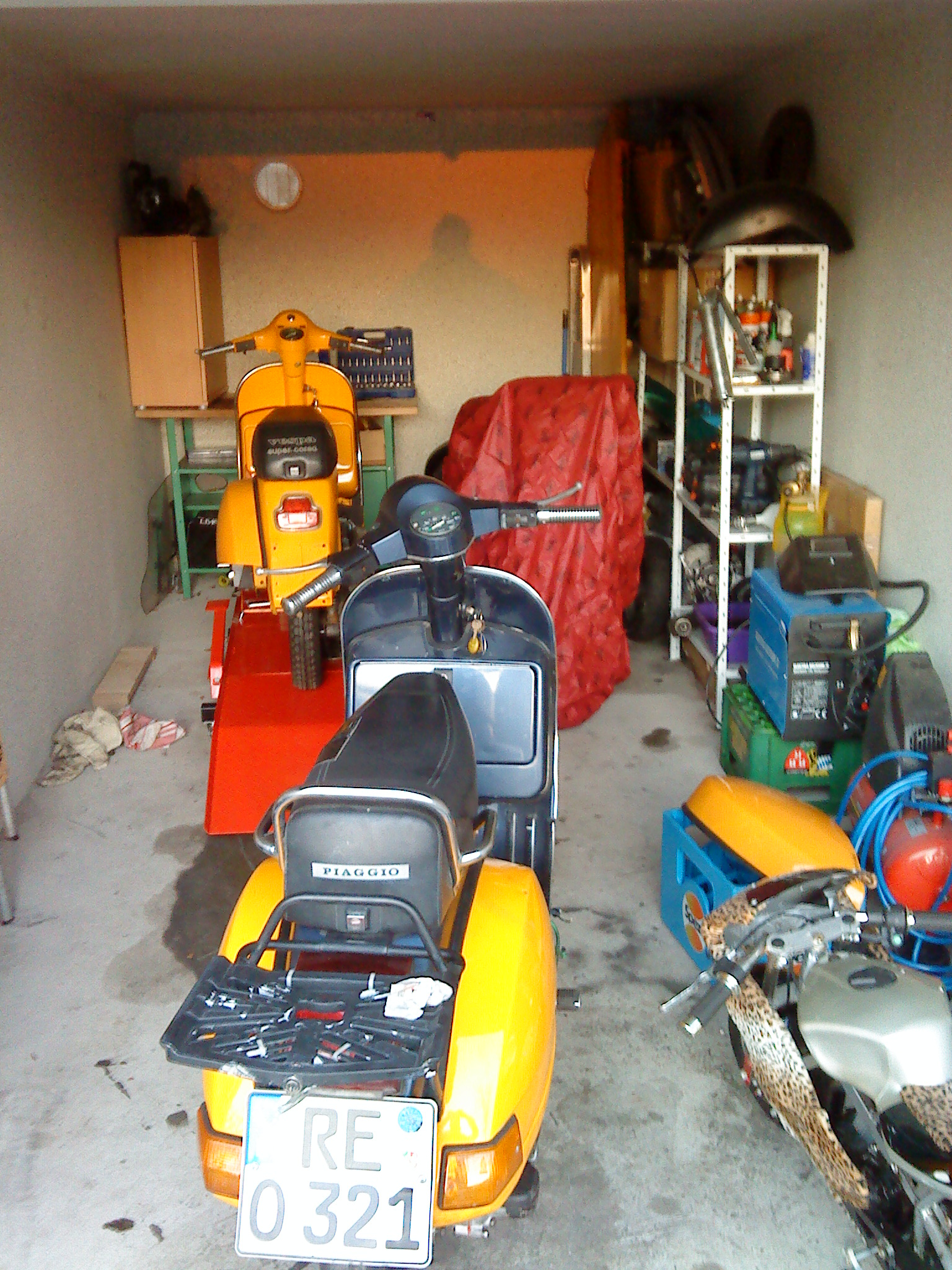 meine Garage...