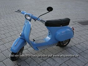 Vespa 50N, Location: London, Trafalgar Square Jahr: 2005